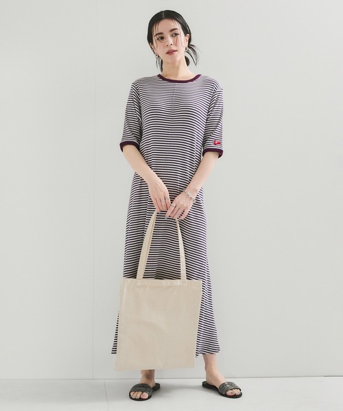 FRUIT OF THE LOOM(フルーツオブザルーム)の「【FRUIT OF THE LOOM】BASIC PARTITION TOTE(トートバッグ・レディース・オフホワイト/ピンク/ベージュ/ネイビー・FREE)」の6枚目の写真