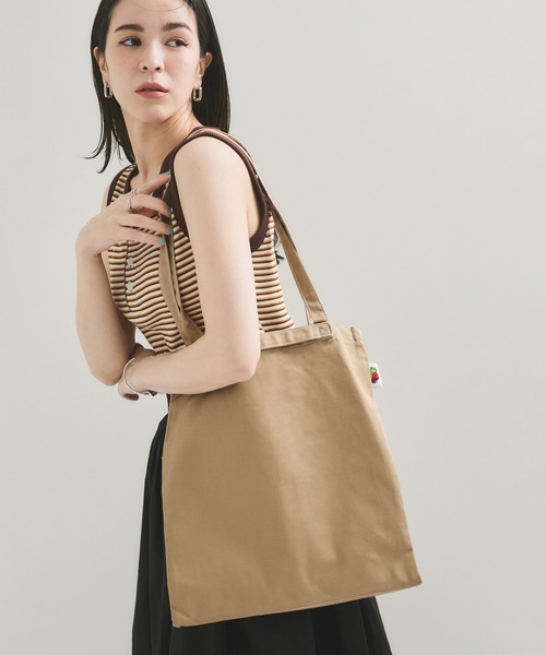 FRUIT OF THE LOOM(フルーツオブザルーム)の「【FRUIT OF THE LOOM】BASIC PARTITION TOTE(トートバッグ・レディース・オフホワイト/ピンク/ベージュ/ネイビー・FREE)」の10枚目の写真