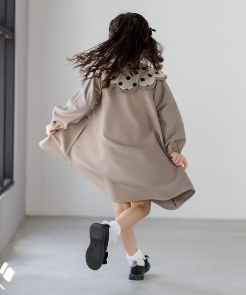 MAKE YOUR DAY（メイクユアデイ）の「フォーマルワンピース■80～140cm（スーツスカート・キッズ・ブラック/ベージュ・140/130/120/110/100/90/80）」の8枚目の写真