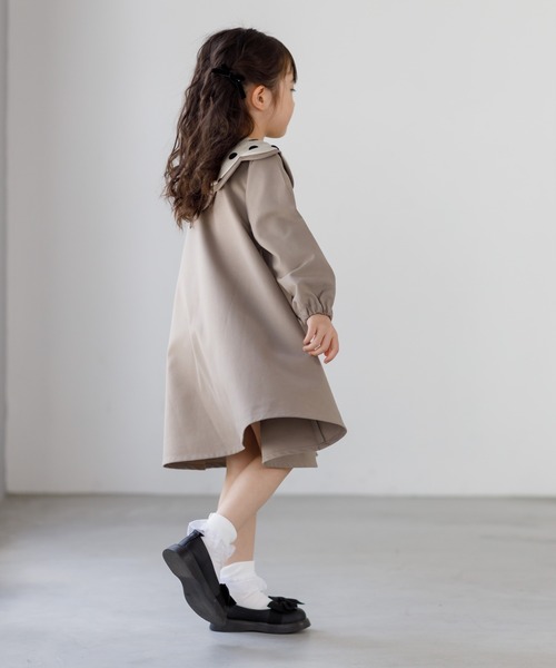 MAKE YOUR DAY（メイクユアデイ）の「フォーマルワンピース■80～140cm（スーツスカート・キッズ・ブラック/ベージュ・140/130/120/110/100/90/80）」の9枚目の写真