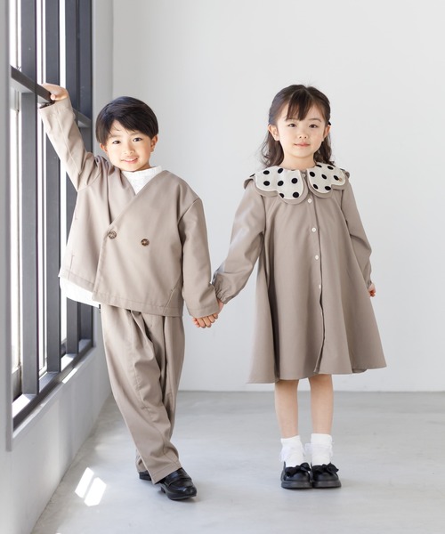 MAKE YOUR DAY（メイクユアデイ）の「フォーマルワンピース■80～140cm（スーツスカート・キッズ・ブラック/ベージュ・140/130/120/110/100/90/80）」の11枚目の写真