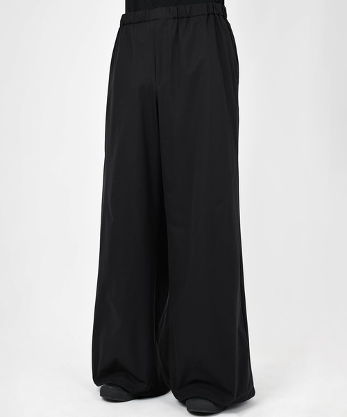 LAD MUSICIAN(ラッドミュージシャン)の「2WAY STRETCH WIDE STRAIGHT PANTS(その他パンツ・メンズ・ブラック・42/44/46)」の3枚目の写真