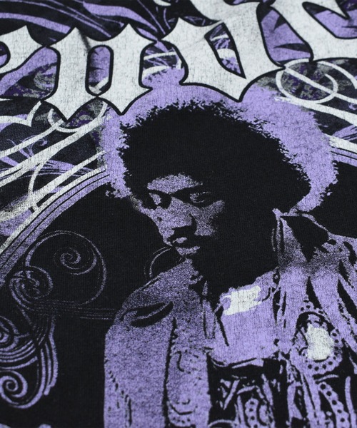 VINTAGE（ヴィンテージ）の「【USED】Y2K DELTA “Jimi Hendrix” バンド Tシャツ（Tシャツ/カットソー・メンズ・ブラック・LARGE）」の3枚目の写真