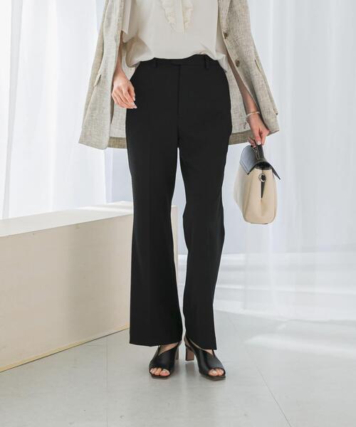 URBAN RESEARCH ROSSO WOMEN（アーバンリサーチ　ロッソ）の「イージーケアセミフレアパンツ（その他パンツ・レディース・ブラック/ブラウン系その他・34/36/38/40）」の22枚目の写真