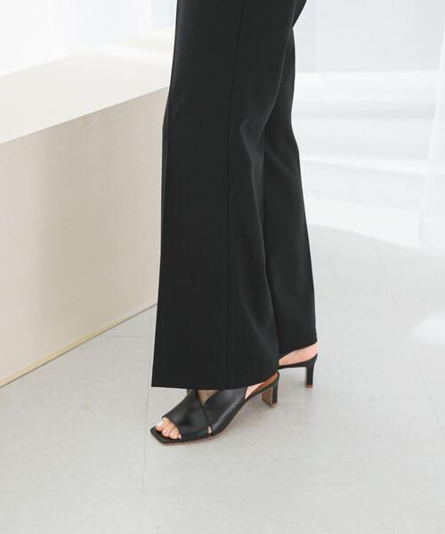 URBAN RESEARCH ROSSO WOMEN（アーバンリサーチ　ロッソ）の「イージーケアセミフレアパンツ（その他パンツ・レディース・ブラック/ブラウン系その他・34/36/38/40）」の6枚目の写真