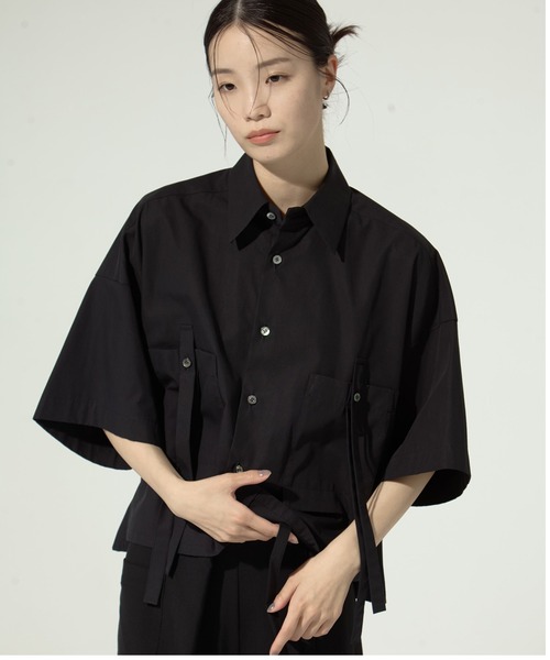 UJOH/ウジョー】《STUDIOUS別注》Pocket Belt Shirts/ポケット