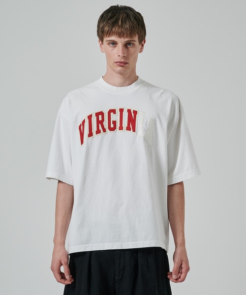 Jieda(ジエダ)の「PIGMENT VIRGINIA TEE(Tシャツ/カットソー・メンズ・ホワイト/ブラック・2/1)」の20枚目の写真