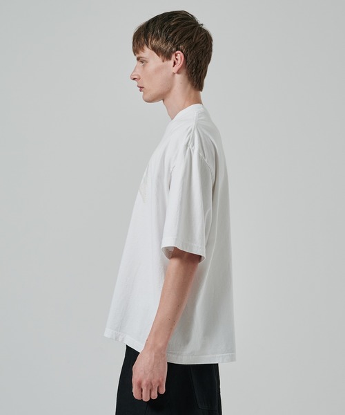 Jieda(ジエダ)の「PIGMENT VIRGINIA TEE(Tシャツ/カットソー・メンズ・ホワイト/ブラック・2/1)」の19枚目の写真
