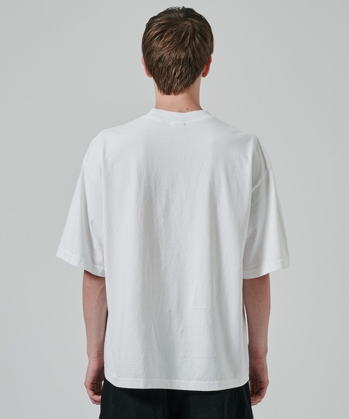 Jieda(ジエダ)の「PIGMENT VIRGINIA TEE(Tシャツ/カットソー・メンズ・ホワイト/ブラック・2/1)」の18枚目の写真