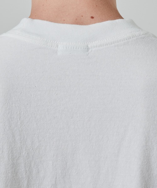 Jieda(ジエダ)の「PIGMENT VIRGINIA TEE(Tシャツ/カットソー・メンズ・ホワイト/ブラック・2/1)」の17枚目の写真
