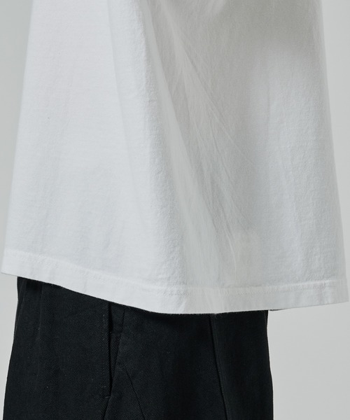 Jieda(ジエダ)の「PIGMENT VIRGINIA TEE(Tシャツ/カットソー・メンズ・ホワイト/ブラック・2/1)」の15枚目の写真