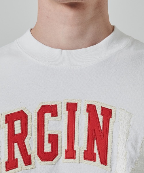 Jieda(ジエダ)の「PIGMENT VIRGINIA TEE(Tシャツ/カットソー・メンズ・ホワイト/ブラック・2/1)」の14枚目の写真