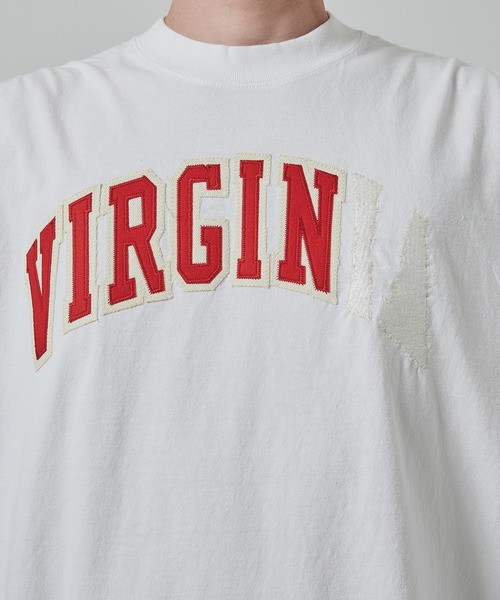 Jieda(ジエダ)の「PIGMENT VIRGINIA TEE(Tシャツ/カットソー・メンズ・ホワイト/ブラック・2/1)」の12枚目の写真