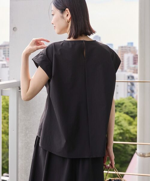 AMERICAN HOLIC（アメリカンホリック）の「【多機能】フレンチスリーブタックトップス＋ギャザースカート（SETアイテム）（その他トップス・レディース・ブラック/モカ/ネイビー・L/M）」の11枚目の写真