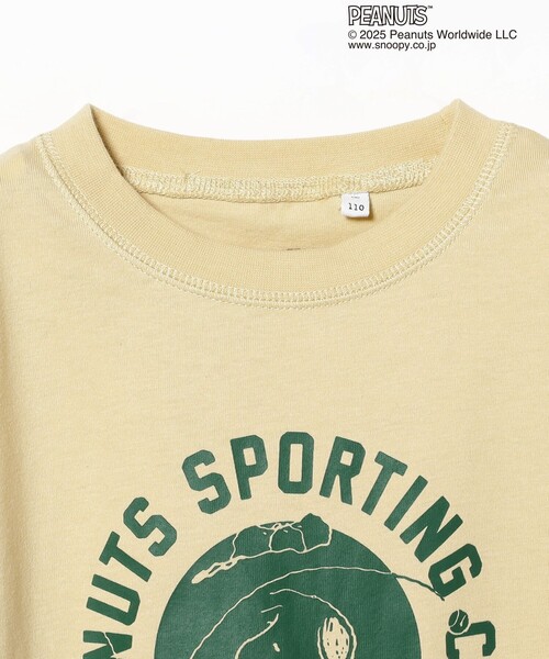 B:MING by BEAMS(ビーミングバイビームス)の「Peanuts スポーツ ロングスリーブ Tシャツ 2025FW(90~140cm)(Tシャツ/カットソー・キッズ・ロイヤルブルー/クリーム・110/100/140/130/120)」の9枚目の写真
