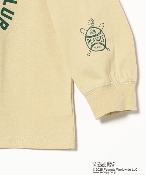 B:MING by BEAMS(ビーミングバイビームス)の「Peanuts スポーツ ロングスリーブ Tシャツ 2025FW(90~140cm)(Tシャツ/カットソー・キッズ・ロイヤルブルー/クリーム・110/100/140/130/120)」の7枚目の写真