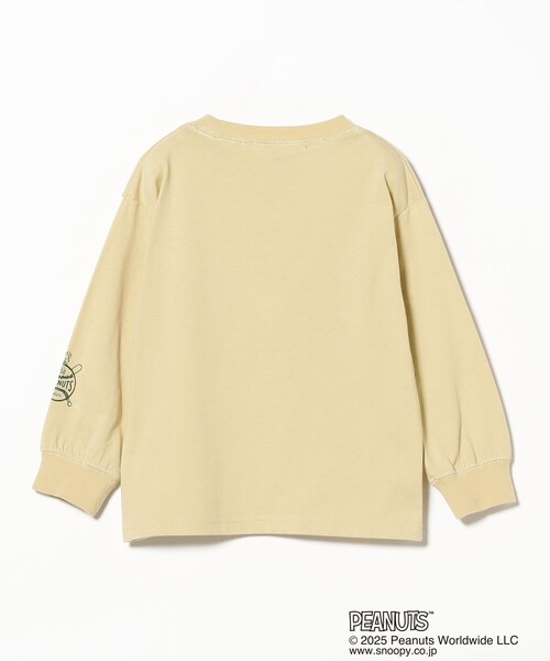 B:MING by BEAMS(ビーミングバイビームス)の「Peanuts スポーツ ロングスリーブ Tシャツ 2025FW(90~140cm)(Tシャツ/カットソー・キッズ・ロイヤルブルー/クリーム・110/100/140/130/120)」の6枚目の写真