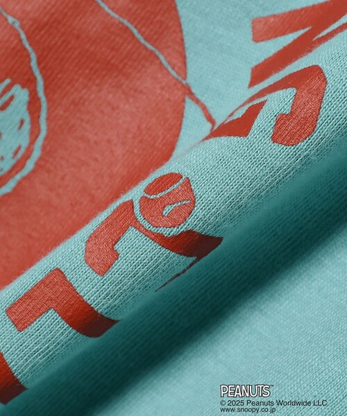 B:MING by BEAMS(ビーミングバイビームス)の「Peanuts スポーツ ロングスリーブ Tシャツ 2025FW(90~140cm)(Tシャツ/カットソー・キッズ・ロイヤルブルー/クリーム・110/100/140/130/120)」の5枚目の写真