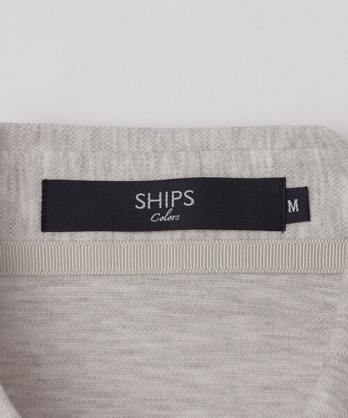 SHIPS Colors(シップス カラーズ)の「SHIPS Colors:〈洗濯機可能〉カノコ ポロシャツ◇(ポロシャツ・メンズ・ダークグレー/ネイビー/ブラウン/ライトグレー・X-LARGE/LARGE/MEDIUM)」の22枚目の写真