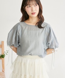 Auntie Rosa | 【 shochan direction item 】パフスリーブ2wayシアーブラウス(シャツ/ブラウス)