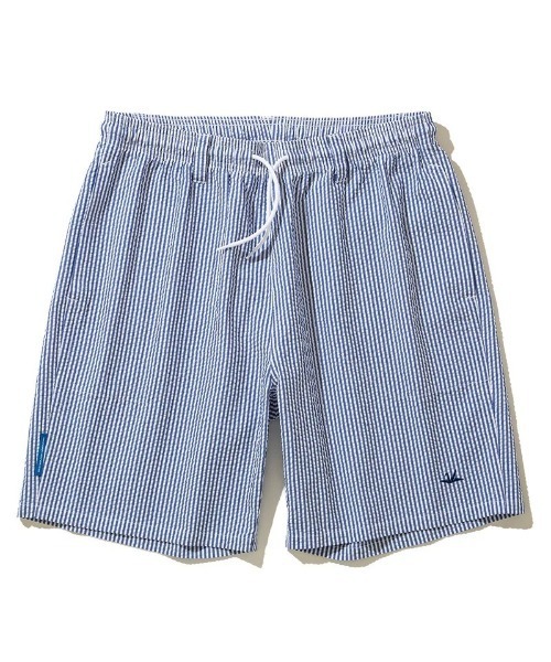 Liberaiders(リベレイダース)の「Liberaiders COOLMAX SHORTS for Kinetics(リベレイダース クールマックス ショーツ for キネティクス)(その他パンツ・メンズ・ネイビー/ストライプ・MEDIUM/LARGE)」の2枚目の写真