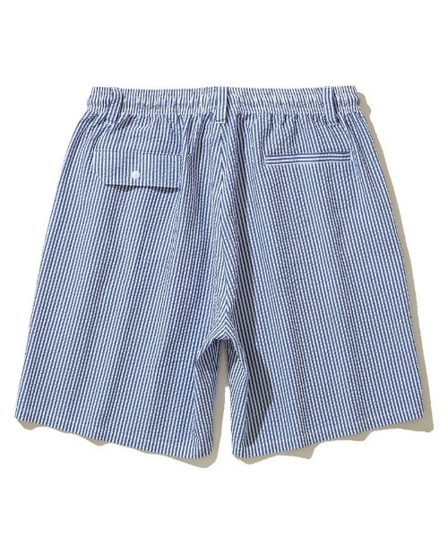 Liberaiders（リベレイダース）の「Liberaiders COOLMAX SHORTS for Kinetics（リベレイダース クールマックス ショーツ for キネティクス）（その他パンツ・メンズ・ネイビー/ストライプ・MEDIUM/LARGE/SMALL/X-LARGE）」の10枚目の写真