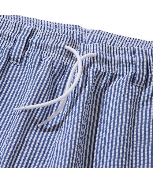 Liberaiders（リベレイダース）の「Liberaiders COOLMAX SHORTS for Kinetics（リベレイダース クールマックス ショーツ for キネティクス）（その他パンツ・メンズ・ネイビー/ストライプ・MEDIUM/LARGE/SMALL/X-LARGE）」の11枚目の写真