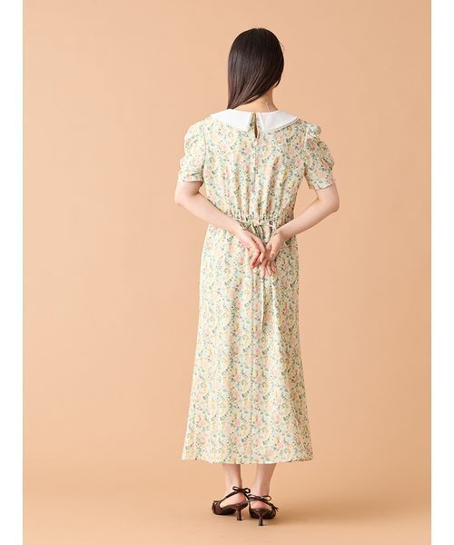 LILY BROWN(リリーブラウン)の「ヴィンテージカラーデザインワンピース(ワンピース・レディース・イエロー/チェック/ブラック・0/1)」の8枚目の写真