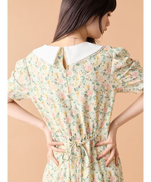 ヴィンテージカラーデザインワンピース（ワンピース）｜LILY BROWN