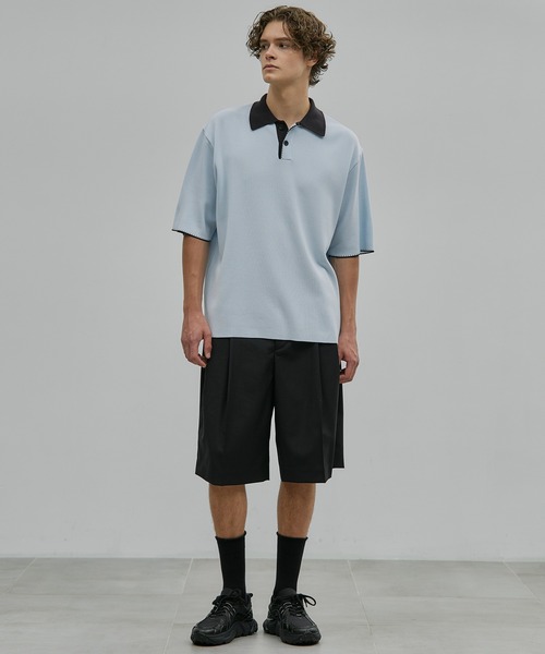 SUMMER WOOL 2タックイージーショーツ（スラックス）｜UNITED TOKYO