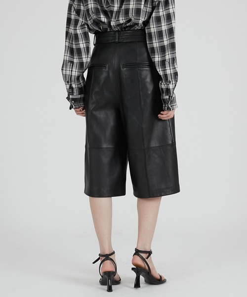 prank project wool Half Pants 未使用タグ付 PRANK PROJECT（プランクプロジェクト）の「ウールハーフパンツ