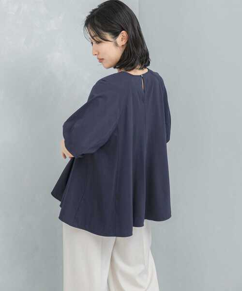 【URBAN　RESEARCH　ROSSO】クールタッチフレアポンチプルオーバー URBAN RESEARCH ROSSO｜クールタッチフレアポンチプルオーバー