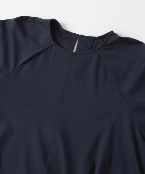 URBAN RESEARCH ROSSO WOMEN(アーバンリサーチ ロッソ)の「クールタッチフレアポンチプルオーバー(Tシャツ/カットソー・レディース・ネイビー/オフホワイト・FREE)」の8枚目の写真