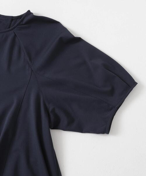 URBAN RESEARCH ROSSO WOMEN(アーバンリサーチ ロッソ)の「クールタッチフレアポンチプルオーバー(Tシャツ/カットソー・レディース・ネイビー/オフホワイト・FREE)」の7枚目の写真