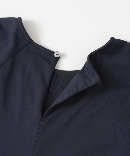 URBAN RESEARCH ROSSO WOMEN(アーバンリサーチ ロッソ)の「クールタッチフレアポンチプルオーバー(Tシャツ/カットソー・レディース・ネイビー/オフホワイト・FREE)」の5枚目の写真