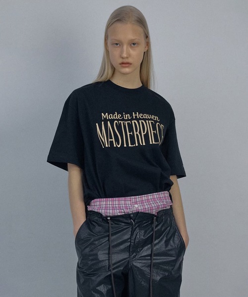 SCULPTOR(スカルプター)の「Heaven Made Boxy Tee(Tシャツ/カットソー・レディース・ブラック/ホワイト・LARGE/MEDIUM)」の4枚目の写真