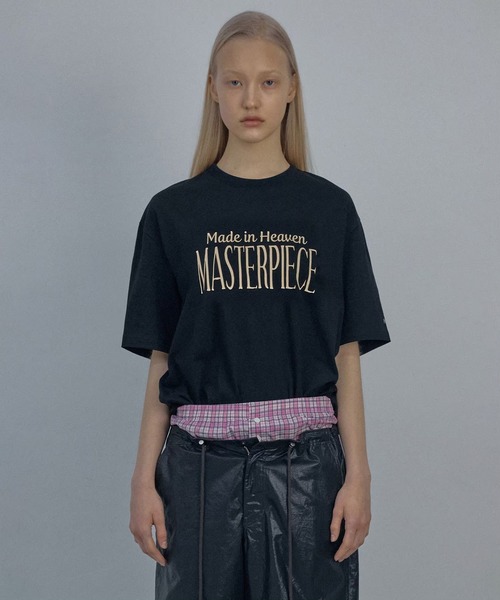 SCULPTOR(スカルプター)の「Heaven Made Boxy Tee(Tシャツ/カットソー・レディース・ブラック/ホワイト・LARGE/MEDIUM)」の5枚目の写真