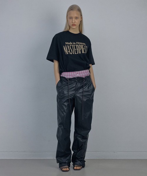 SCULPTOR(スカルプター)の「Heaven Made Boxy Tee(Tシャツ/カットソー・レディース・ブラック/ホワイト・LARGE/MEDIUM)」の6枚目の写真
