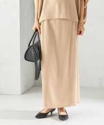 SHIPS | 〈手洗い可能〉アセテート混 バックサテン マーメイド スカート(スカート)