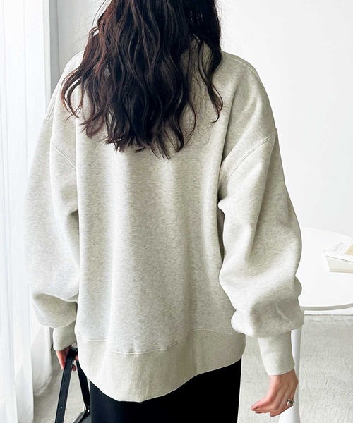 セール】裏起毛2wayスウェットカーディガン（スウェット）｜GeeRA