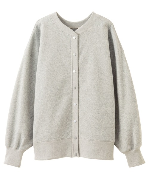 セール】裏起毛2wayスウェットカーディガン（スウェット）｜GeeRA