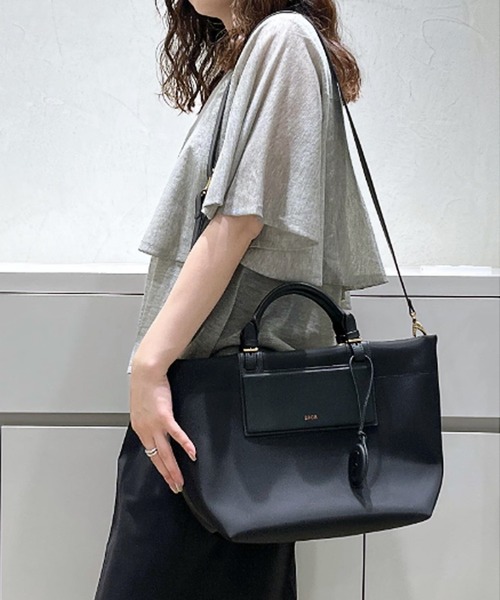 【新品】E’POR D BAG Midium トートバッグ　2way 黒 撥水】E'POR D BAG Midium トートバッグ 2way 黒 - メルカリ