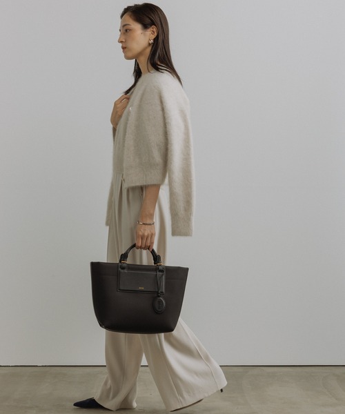 E'POR(エポール)の「【E'POR】【撥水加工・超軽量】 BOAT BAG Medium(トートバッグ・レディース・キナリ/ブラック・FREE)」の20枚目の写真