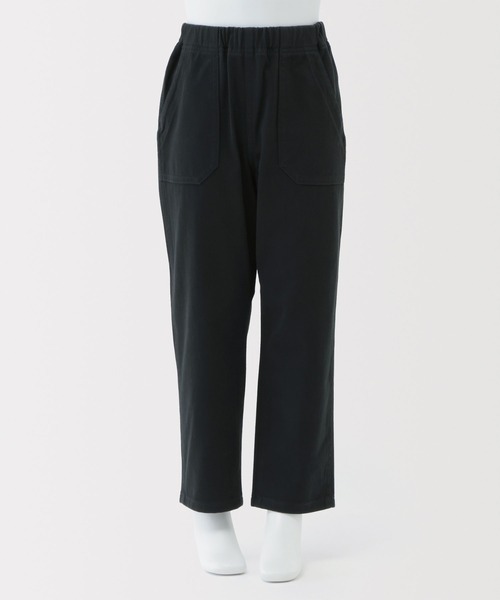 無印良品（ムジルシリョウヒン）の「キッズ　縦横ストレッチヘリンボーンベイカーパンツ（その他パンツ・キッズ・ダークグリーン/ブラック・120/110/150/140/130）」の9枚目の写真