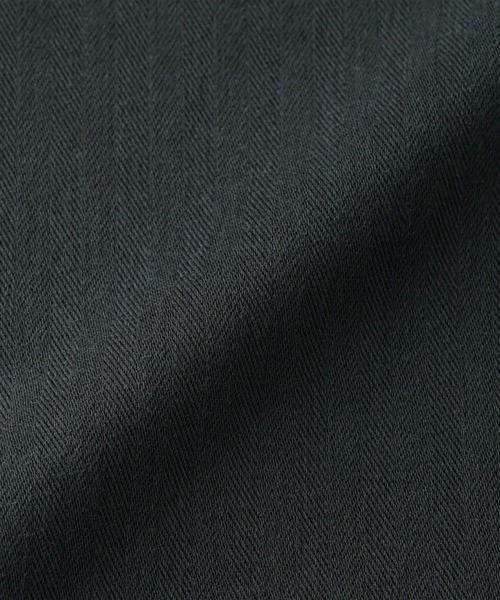 無印良品（ムジルシリョウヒン）の「キッズ　縦横ストレッチヘリンボーンベイカーパンツ（その他パンツ・キッズ・ダークグリーン/ブラック・120/110/150/140/130）」の13枚目の写真