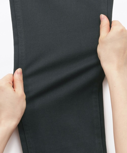 無印良品（ムジルシリョウヒン）の「キッズ　縦横ストレッチヘリンボーンベイカーパンツ（その他パンツ・キッズ・ダークグリーン/ブラック・120/110/150/140/130）」の14枚目の写真