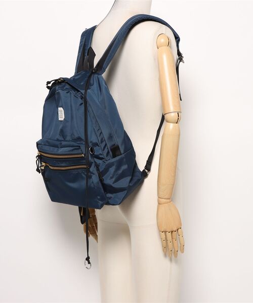FREDRIK PACKERS（フレドリックパッカーズ）の「【FREDRIK PACKERS】420D FIELD PACK FASTENER（バックパック/リュック・レディース・ネイビー/ブラック/カーキ・FREE）」の7枚目の写真