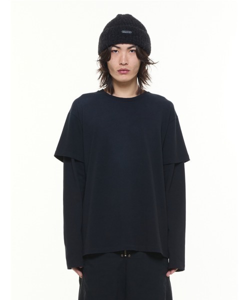SHOOP LAYERED DAMAGE LONG TEE (SHFW25030)（その他パンツ）｜SHOOP 