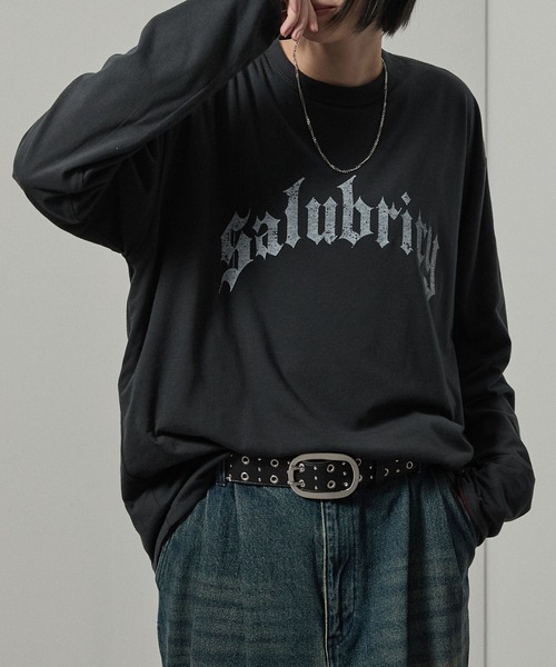 Alfred Alex(アルフレッドアレックス)の「【Alfred Alex】ビッグバックルダブルピンスタッズアイレットベルト(ベルト・メンズ・ブラック/ブラック系・FREE)」の6枚目の写真