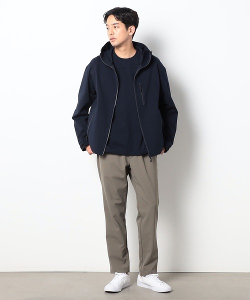 Grand PARK（グランドパーク）の「圧縮マイクロジップフードブルゾン（ブルゾン・メンズ・ネイビー/ブラック・MEDIUM/LARGE）」の18枚目の写真